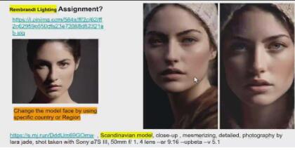 Midjourney v5 ChatGPT” 和 “Bard AI人工智能人像摄影大师班” 中英文字幕
